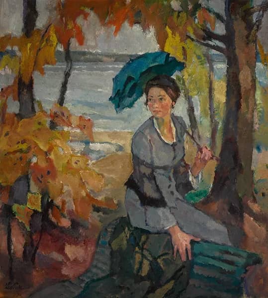 Anticipation by Leo Putz | Oil Painting Reproduction