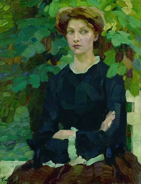 Autumn by Leo Putz | Oil Painting Reproduction