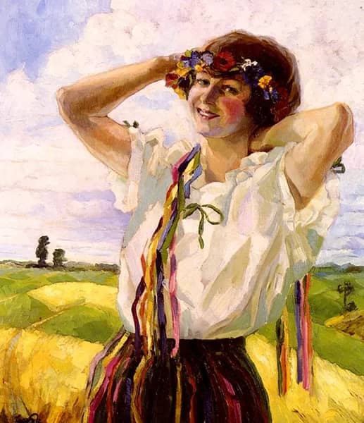 Summer by Leo Putz | Oil Painting Reproduction