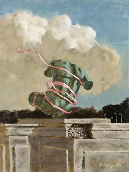 Bondage 1987 by Hughie Lee-Smith | Oil Painting Reproduction