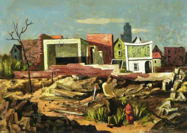 Desolation 1952 by Hughie Lee-Smith | Oil Painting Reproduction