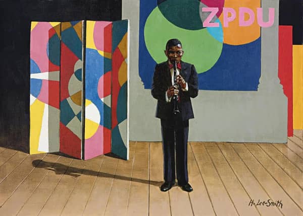 Encore 1991 by Hughie Lee-Smith | Oil Painting Reproduction