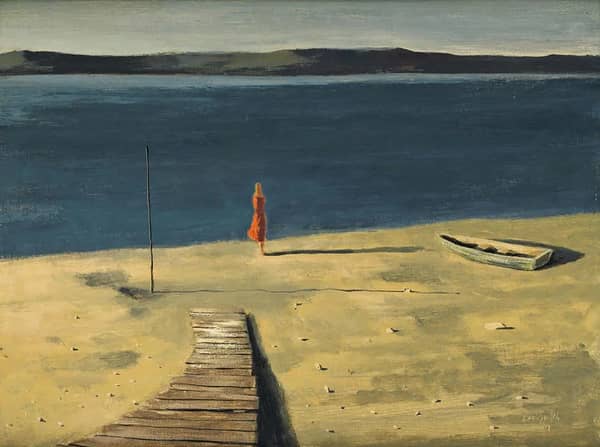 Figure by the Seashore II 1957 | Oil Painting Reproduction