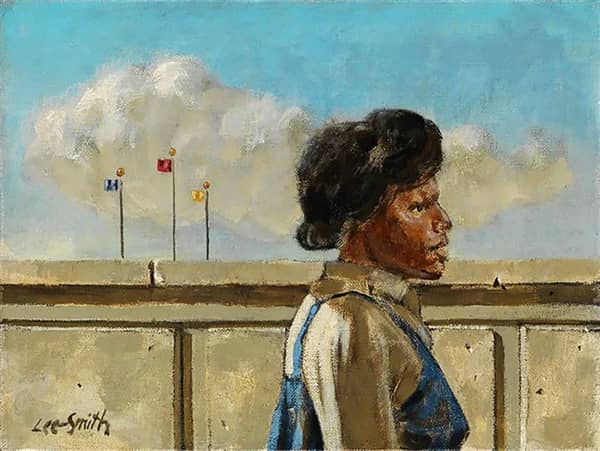 Going Home 1987 by Hughie Lee-Smith | Oil Painting Reproduction