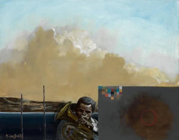 Solo 1996 by Hughie Lee-Smith | Oil Painting Reproduction