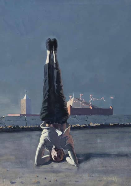 Study for Man Standing on His Head 1970 | Oil Painting Reproduction