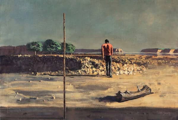 Untitled 1959-1960 by Hughie Lee-Smith | Oil Painting Reproduction