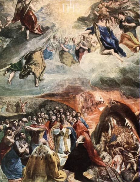 Adoration of the Name of Jesus (Dream of Philip Ii) | Oil Painting Reproduction