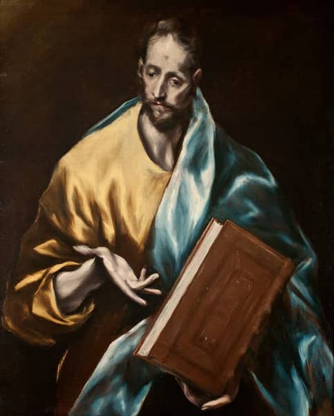 El Apostol Santiago El Menor by El Greco | Oil Painting Reproduction