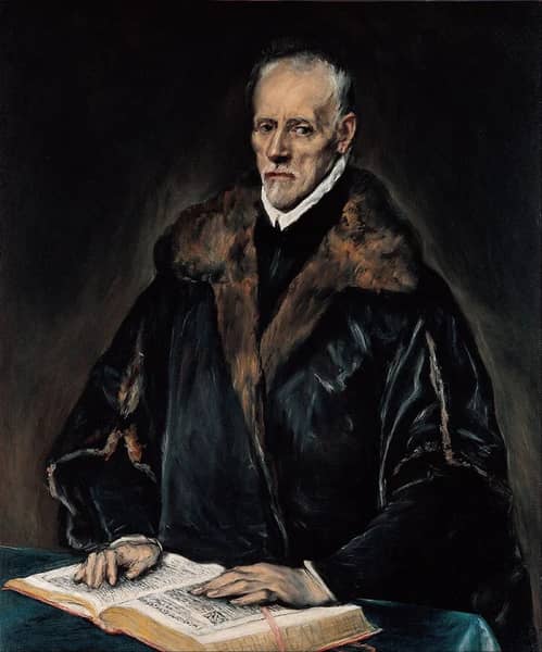 Portrait of Dr. Francisco De Pisa by El Greco | Oil Painting Reproduction