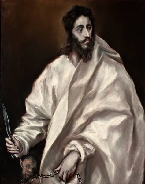 San Bartolome Apostol by El Greco | Oil Painting Reproduction
