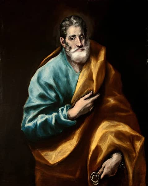 San Pedro Apostol by El Greco | Oil Painting Reproduction