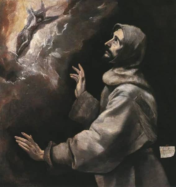 St. Francis Receiving the Stigmata by El Greco | Oil Painting Reproduction