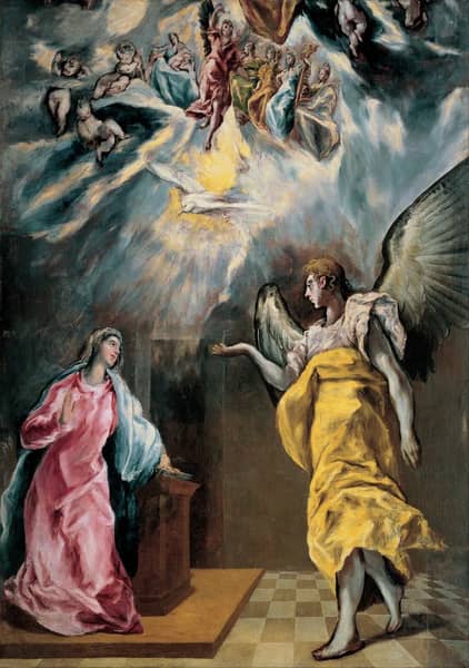 The Annunciation 1 by El Greco | Oil Painting Reproduction