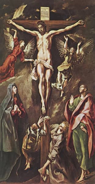 The Crucifixion by El Greco | Oil Painting Reproduction