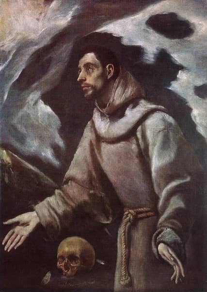 The Ecstasy of St Francis by El Greco | Oil Painting Reproduction