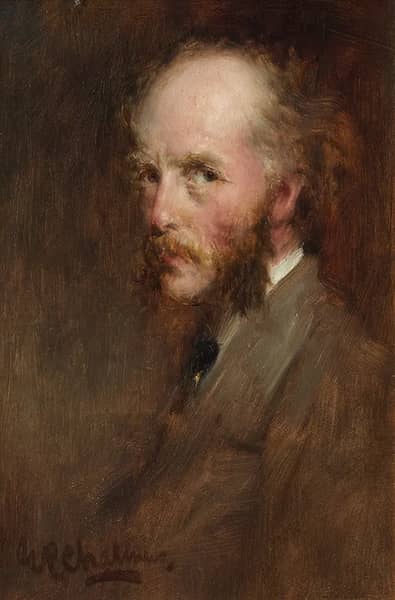 Self Portrait 3 by George Paul Chalmers | Oil Painting Reproduction