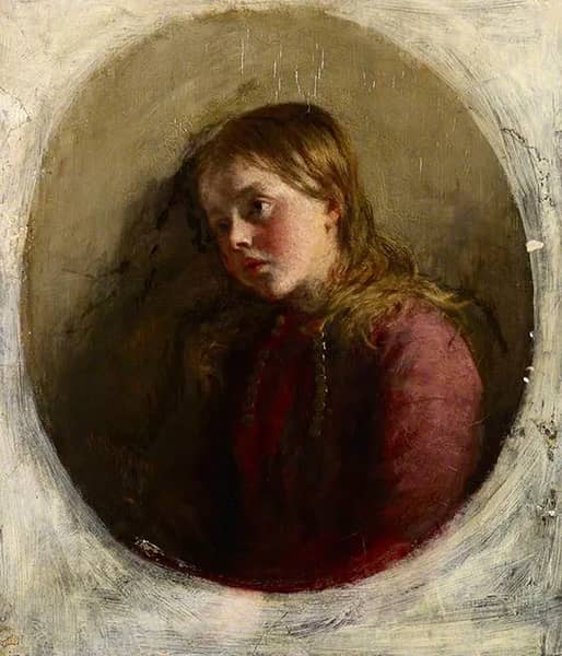 The Tired Devotee 1865 by George Paul Chalmers | Oil Painting Reproduction