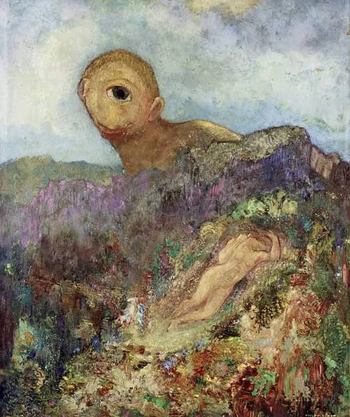 The Cyclops 1914 by Odilon Redon | Oil Painting Reproduction