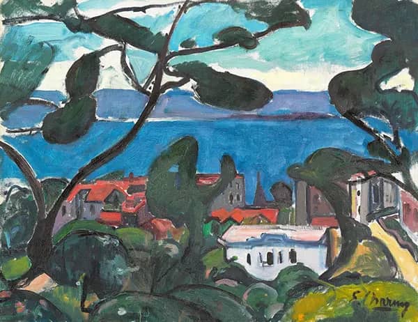 L'Estaque c1910 by Emilie Charmy | Oil Painting Reproduction