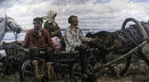 Returning from the Fair 1926 | Oil Painting Reproduction