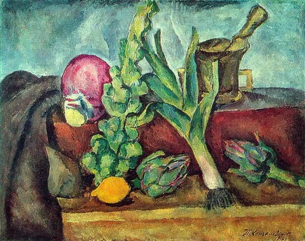 Still Life Vegetables 1916 | Oil Painting Reproduction