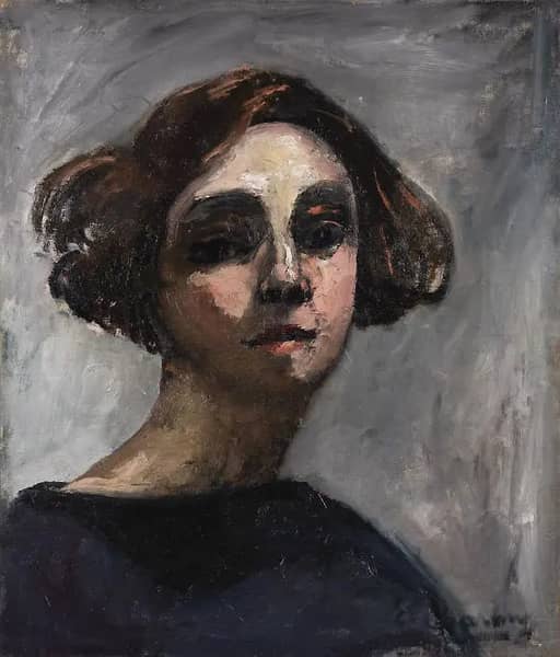 Self Portrait 1910 II by Emilie Charmy | Oil Painting Reproduction