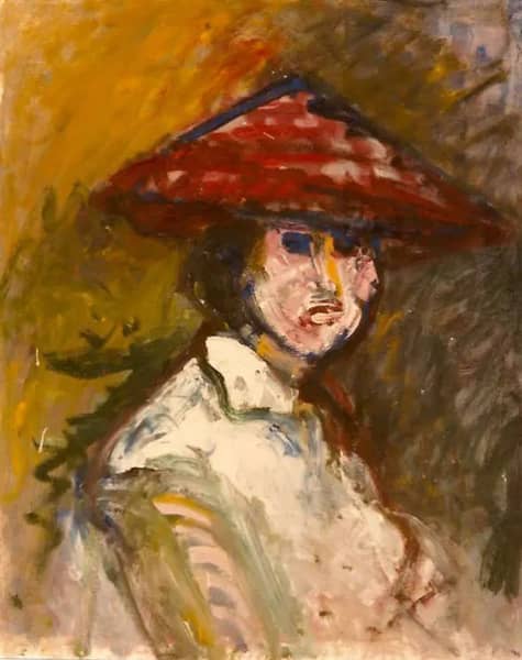 Self Portrait 1955 II by Emilie Charmy | Oil Painting Reproduction