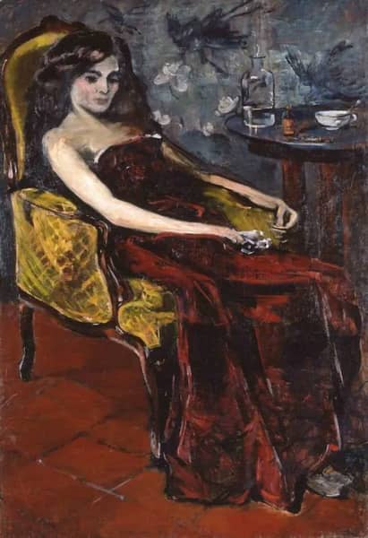 Young Woman with a Syringe 1898 | Oil Painting Reproduction