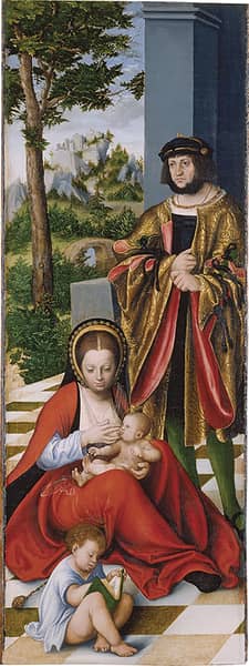 Mary Cleophas and Alphaeus with two of their sons | Oil Painting Reproduction