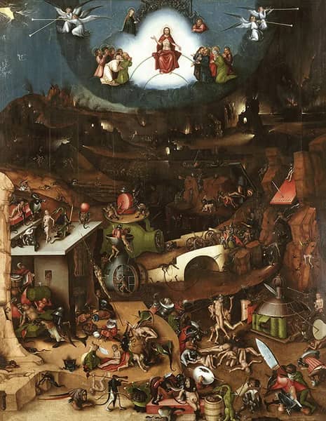 The Last Judgment (Center Panel) | Oil Painting Reproduction