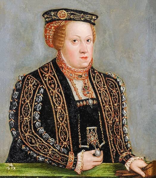 Catherine of Austria | Oil Painting Reproduction