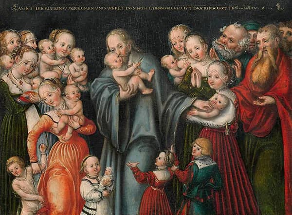 Christ Blessing the Children | Oil Painting Reproduction