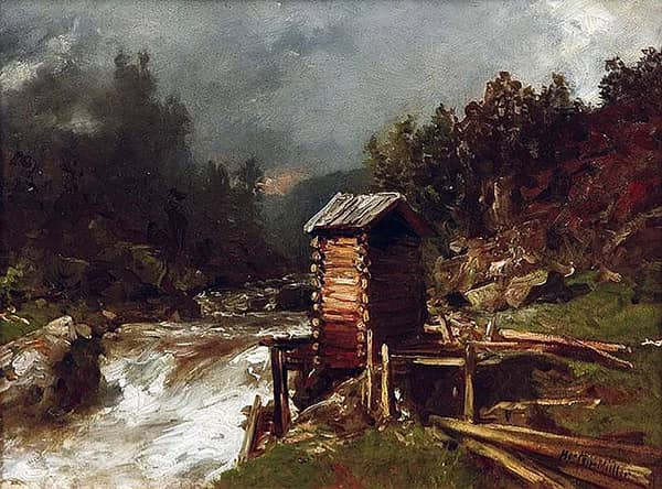 Dusseldorf 1911 by Morten Muller | Oil Painting Reproduction
