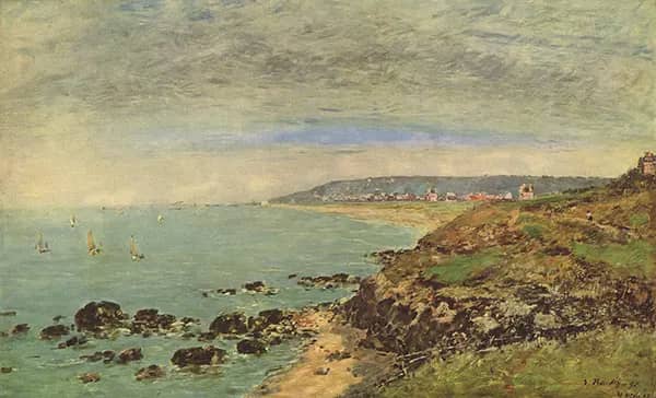 Atlantic Coast near Benerville 1897 | Oil Painting Reproduction