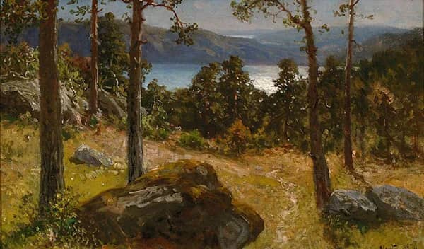 From Nordmarka II by Morten Muller | Oil Painting Reproduction