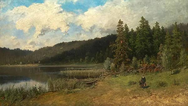 Norwegian Forest Star by Morten Muller | Oil Painting Reproduction