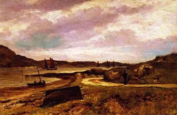 At Rosneath by Edward Arthur Walton | Oil Painting Reproduction