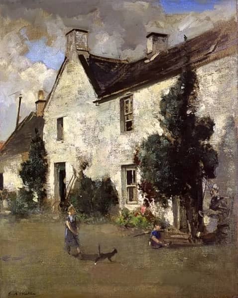 The White House New Abbey | Oil Painting Reproduction