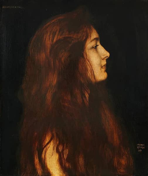 Cinderella 1899 by Franz von Stuck | Oil Painting Reproduction