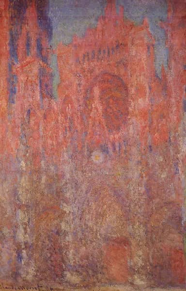 Rouen Cathedral Facade 1892 by Claude Monet | Oil Painting Reproduction
