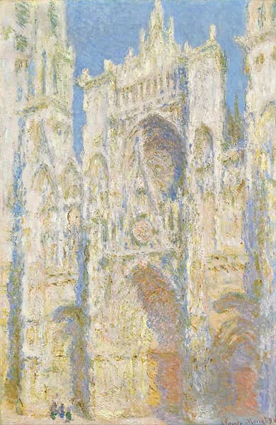 Rouen Cathedral Full Sunlight 1894 | Oil Painting Reproduction