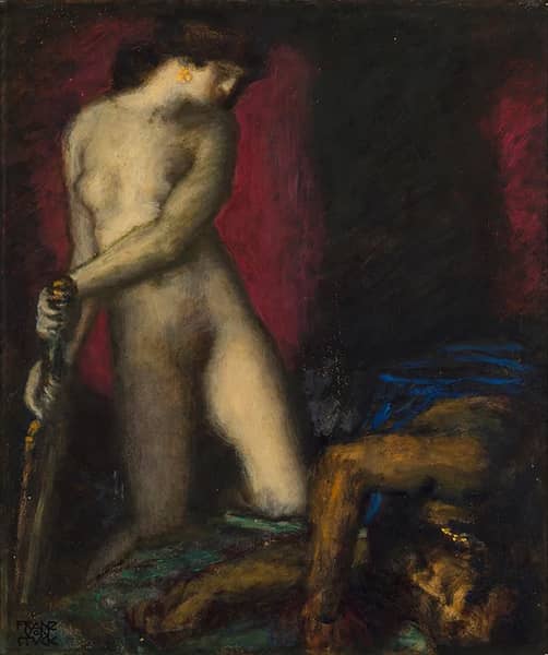 Judith and Holofernes 1927 by Franz von Stuck | Oil Painting Reproduction