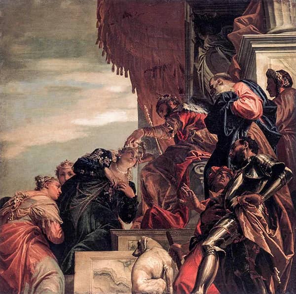 Esther Crowned by Ahasuerus by Paolo Veronese | Oil Painting Reproduction