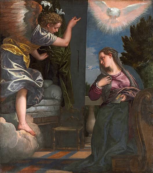 The Annunciation by Paolo Veronese | Oil Painting Reproduction