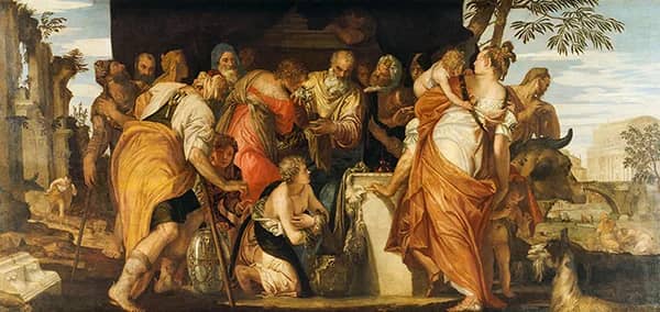 The Anointment of David by Paolo Veronese | Oil Painting Reproduction