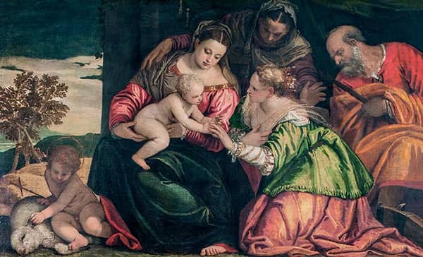 The Mystic Marriage of St Catherine | Oil Painting Reproduction