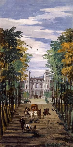 Villa Barbaro by Paolo Veronese | Oil Painting Reproduction