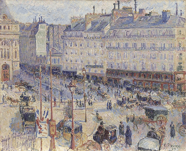 The Place du Havre Paris 1893 | Oil Painting Reproduction