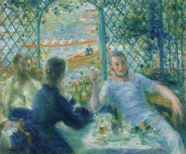 Lunch at The Restaurant Fournaise 1875 | Oil Painting Reproduction